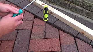 How To Re Level Sunken Driveway Blocks  Easy DIY Fix [upl. by Rosdniw]