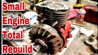 Small Engine Total Rebuild A Complete Guide [upl. by Ayatal77]