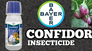 CONFIDOR INSECTICIDE  BAYER  IMIDACLOPRID 178 WW [upl. by Aelc]