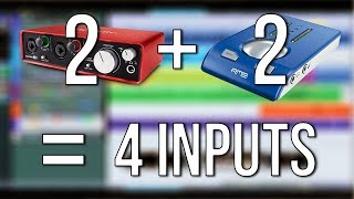 How to Use Multiple Audio Interfaces Simultaneously [upl. by Schoenfelder52]