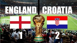 ENGLAND VS CROATIA HIGHLIGHTS LIVE WORLD CUP 2018 [upl. by Anavi]