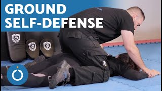 DEFENSE Against Being PINNED Face Down on THE GROUND 👊 KRAV MAGA [upl. by Gorrono]