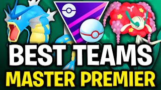 THE TOP 10 MASTER LEAGUE PREMIER CUP TEAMS FOR POKEMON GO SEASON 18  GO BATTLE LEAGUE [upl. by Aelaza]