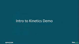 Epicor ERP 102700 Kinetics Customization Overview [upl. by Ahsinid]