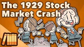 The 1929 Stock Market Crash  Black Thursday  Extra History [upl. by Dachi]