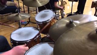 Basie straight ahead drum camSam kottke [upl. by Darwin]