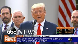 President Trump announces national emergency [upl. by Noraa]