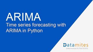 ARIMA in Python  Time Series Forecasting Part 2  Datamites Data Science Projects [upl. by Obrien]