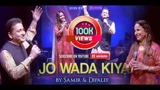 Jo Wada Kiya Woh Nibhana Padega  Samir amp Dipalee  Live Concert for Akshay Patra Florida Chapter [upl. by Sadie]