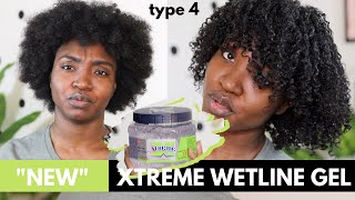 quotNEWquot WetLine Xtreme Gel Type 4 Curls  Natural Hair [upl. by Alyat972]