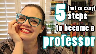 How Do You Become a College Professor [upl. by Kylynn752]