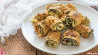 Involtini di Zucchine al Forno  Ricetta Facile  Polvere di Riso [upl. by Adallard]