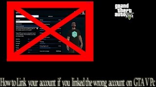 How to Fix your GTA V on pc if you signed into the wrong Social club account [upl. by Claudell]