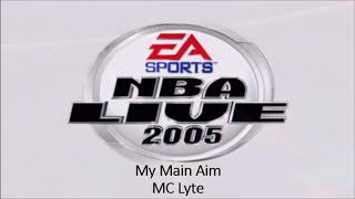 MC Lyte  My Main Aim NBA Live 2005 Edition [upl. by Ahsal]