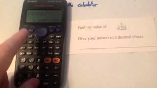 Use of a Calculator  Corbettmaths [upl. by Ybrek]