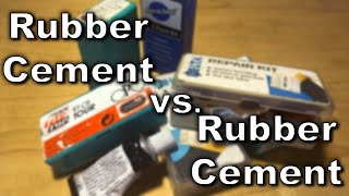 Rubber Cement vs Rubber Cement [upl. by Bjork]