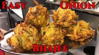 How to make Onion Bhajees at Home BIR style [upl. by Bessy]