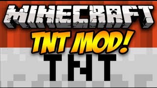 Minecraft TNT MOD New Types Of TNT Mod Showcase [upl. by Tomasine690]