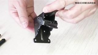 MechWares  Foldable Support BracketSelfLocking Hinge [upl. by Minton]