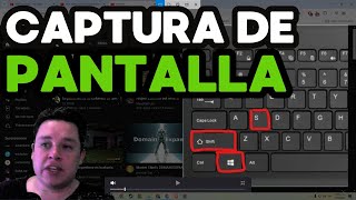 Como SACAR CAPTURA de PANTALLA en PC ✅ [upl. by Elocn]