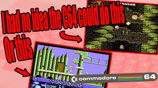 Games That Push The Limits of the Commodore 64 in Surprising Ways [upl. by Secnirp]