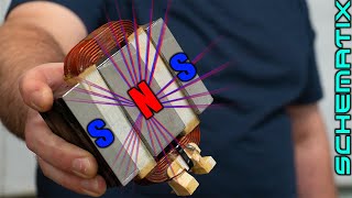 Making a Powerful Electro Magnet from a Transformer [upl. by Iinden152]