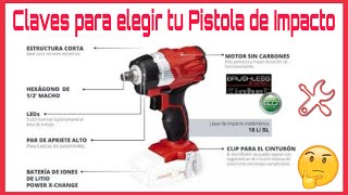 CLAVES PARA ELEGIR Y UTILIZAR UNA PISTOLA DE IMPACTO [upl. by Ailekahs421]