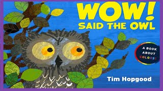 Wow Said The Owl  Read Aloud  Simply Storytime [upl. by Annwahs]