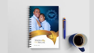 Wedding Jotter Design  How to Design a Wedding Jotter 2020 [upl. by Ssac]