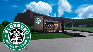 Roblox Bloxburg quotStarbucks Caféquot Speed build and Tour  September 12 2020  Minami Oroi [upl. by Aaronson793]