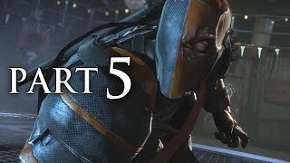 Batman Arkham Origins Gameplay Walkthrough Part 5  Deathstroke Boss [upl. by Shaum]