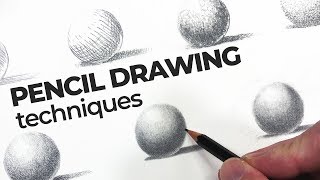 Pencil Drawing Techniques [upl. by Yma]