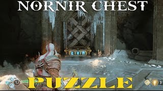 God Of War Nornir Chest Puzzle  Midgard  The Mountain [upl. by Sager154]