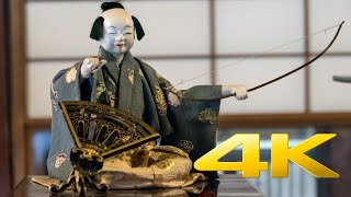 Karakuri puppet  からくり人形  4K Ultra HD [upl. by Annodas]