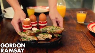 Boiled Eggs With Anchovy Soldiers By Gordon Ramsay [upl. by Sheila]