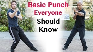 Basic Punch Everyone Should Know  Wing Chun [upl. by Ynnav]