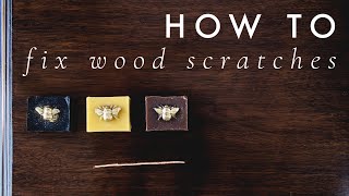 How To Fix Wood Scratches [upl. by Yerroc978]