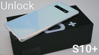 How to Unlock Samsung Galaxy S10  S10 Plus  S10e [upl. by Libenson]