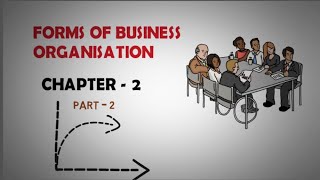 forms of business organisation part 2Business studies class 11 chapter 2 partnership animated [upl. by Fugere40]