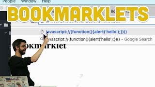 112 Bookmarklets  Programming with Text [upl. by Lednew]