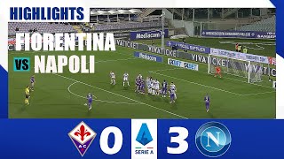 Fiorentina vs Napoli 03  2025 Serie A  Match Highlights [upl. by Mencher]