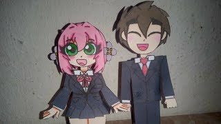 Rentaro Aijo 100 novias papercraft tutorial [upl. by Burdelle]