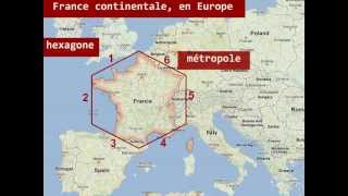 Le territoire français la France daujourdhui  Métropole et outremer [upl. by Nason355]