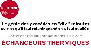 les échangeurs thermiques [upl. by Yevette]