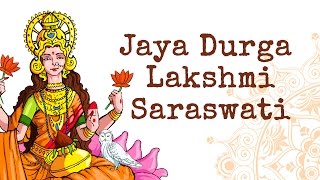 Jaya Durga Lakshmi Saraswati  Navratri Devi Bhajan  Art of Living [upl. by Melitta278]