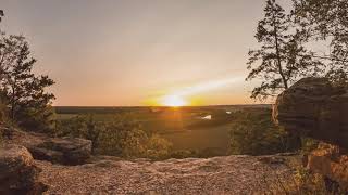 Frenchman Bluff  Cuivre River State Park  Time Lapse [upl. by Halsy]