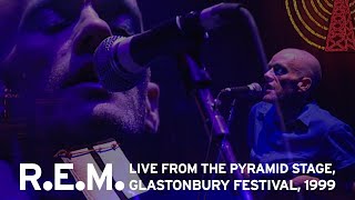 REM  Live from Glastonbury Festival 1999 Complete BBC Broadcast AtHome [upl. by Nagiam]