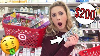 200 LIP BALM SHOPPING CHALLENGE 🤑🤯 [upl. by Cloutman]