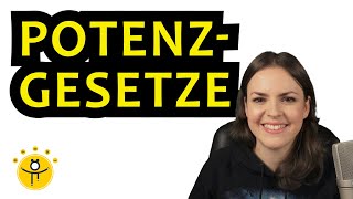 ALLE Potenzgesetze Beispiele – Potenzen Rechenregeln einfach erklärt [upl. by Lebanna]