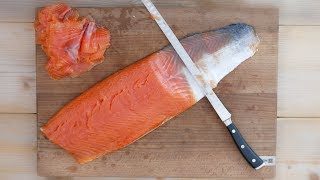 How To Cold Smoke Salmon  Delicious Salmon Bagel [upl. by Ylsel244]